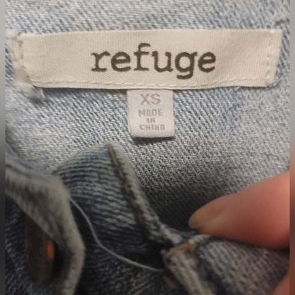 Blue Jeans Jacket Vintage Distressed Look - Picture 4 of 4